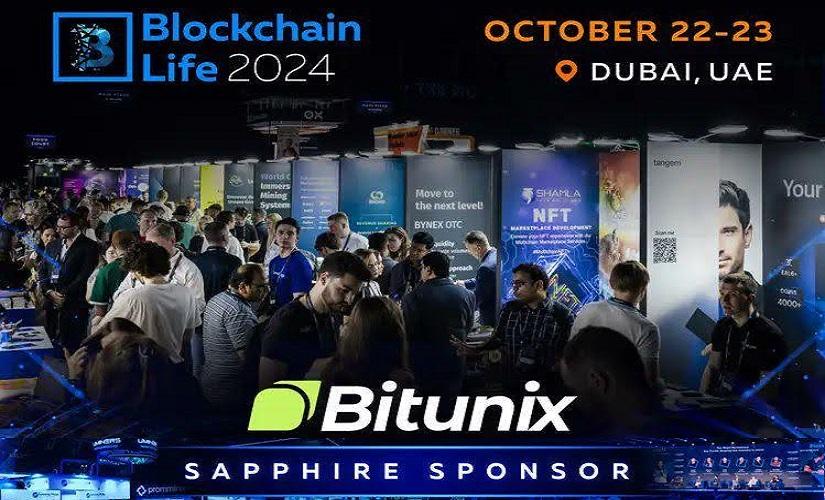 Bitunix became a sapphire sponsor at Blockchain Life 2024