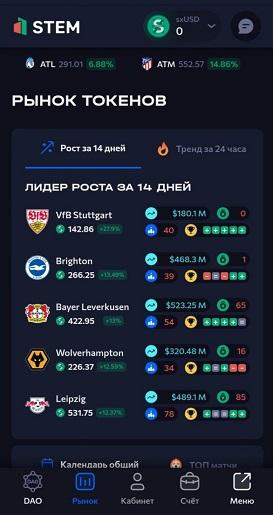 STEM exchange: how to trade sports team tokens