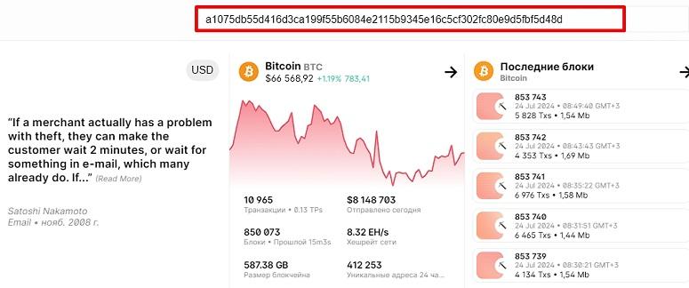 Bitcoin Blockchain Browsers