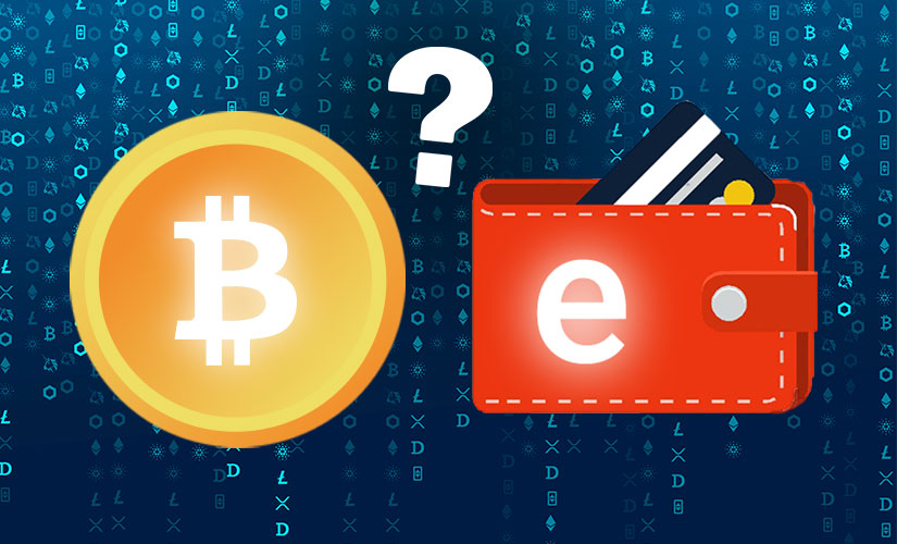 What is the difference between cryptocurrency and electronic money