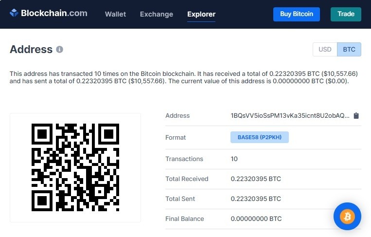 How to check bitcoin wallet balance by number