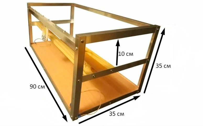 How to make a frame for a mining farm with your own hands