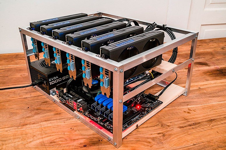 How to assemble a rig for mining with your own hands