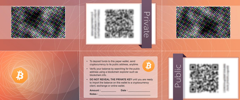 How to create a paper bitcoin wallet to store cryptocurrency