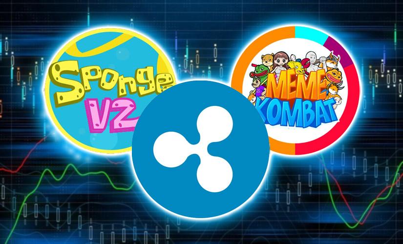 The best coins for passive income – XRP, SPONGE V2, Meme Kombat