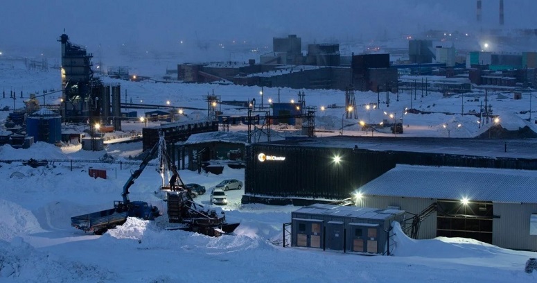 Mining farm in Norilsk