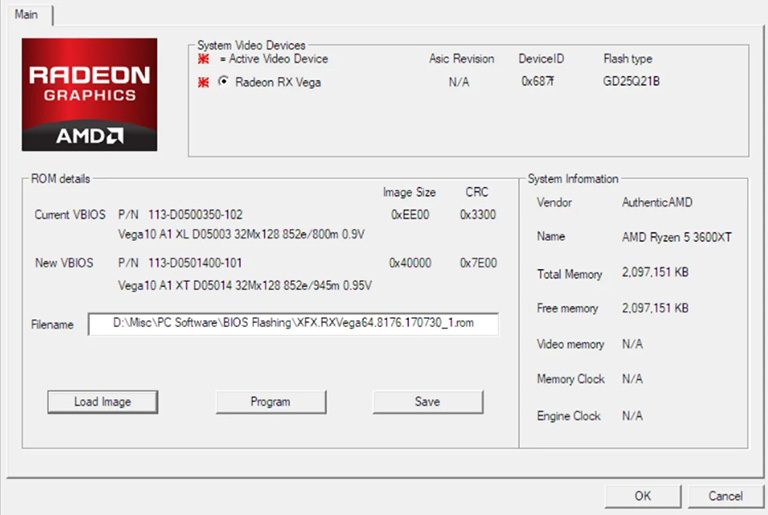 Setting up a video card for mining