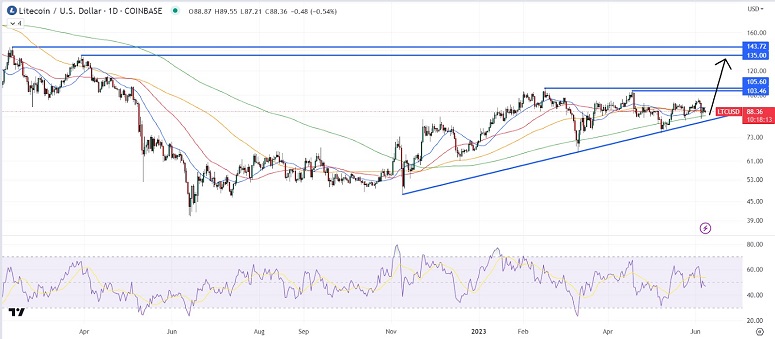 Litecoin's market capitalization rose to $6 billion - analysts predict growth for this utilitarian coin